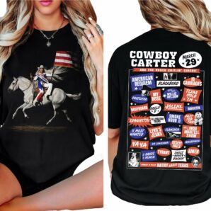 Cowboy Carter and Album Two Side Shirt