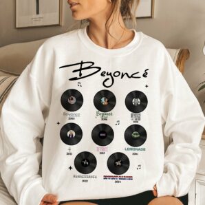 Beyonc Album Style Music Disc Shirt