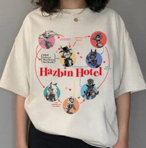 Haz!bin Hotel Cartoon Characters shirt, Hazbin Hotel Loving shirt, Hazbi!n Hotel Movie shirt