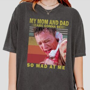 My mom And Dad Are Gonna Be So Mad At Me Scream Movie Halloween Shirt Sweatshirt Hoodie