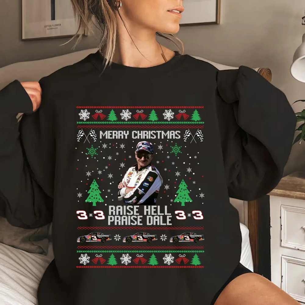 Merry Christmas Raise Hell Praise Dale Sweatshirt