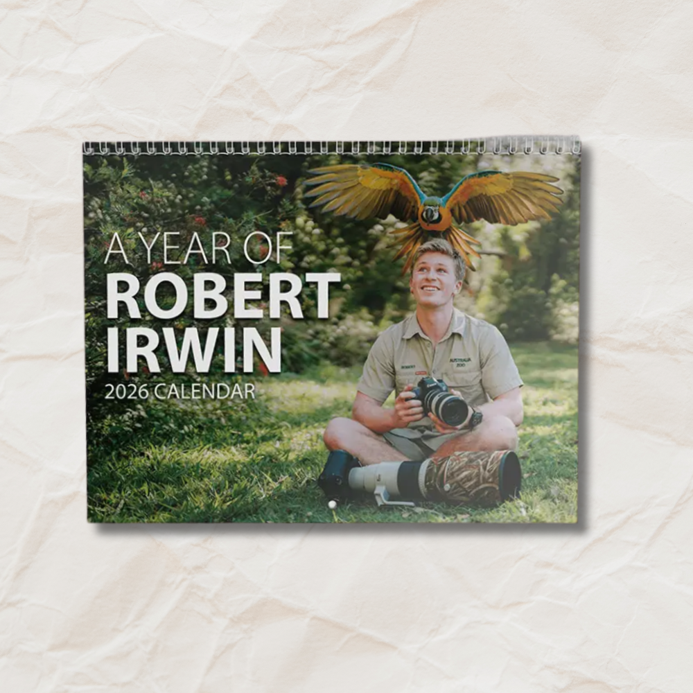 Robert Irwin 2026 Calendar Monarhy