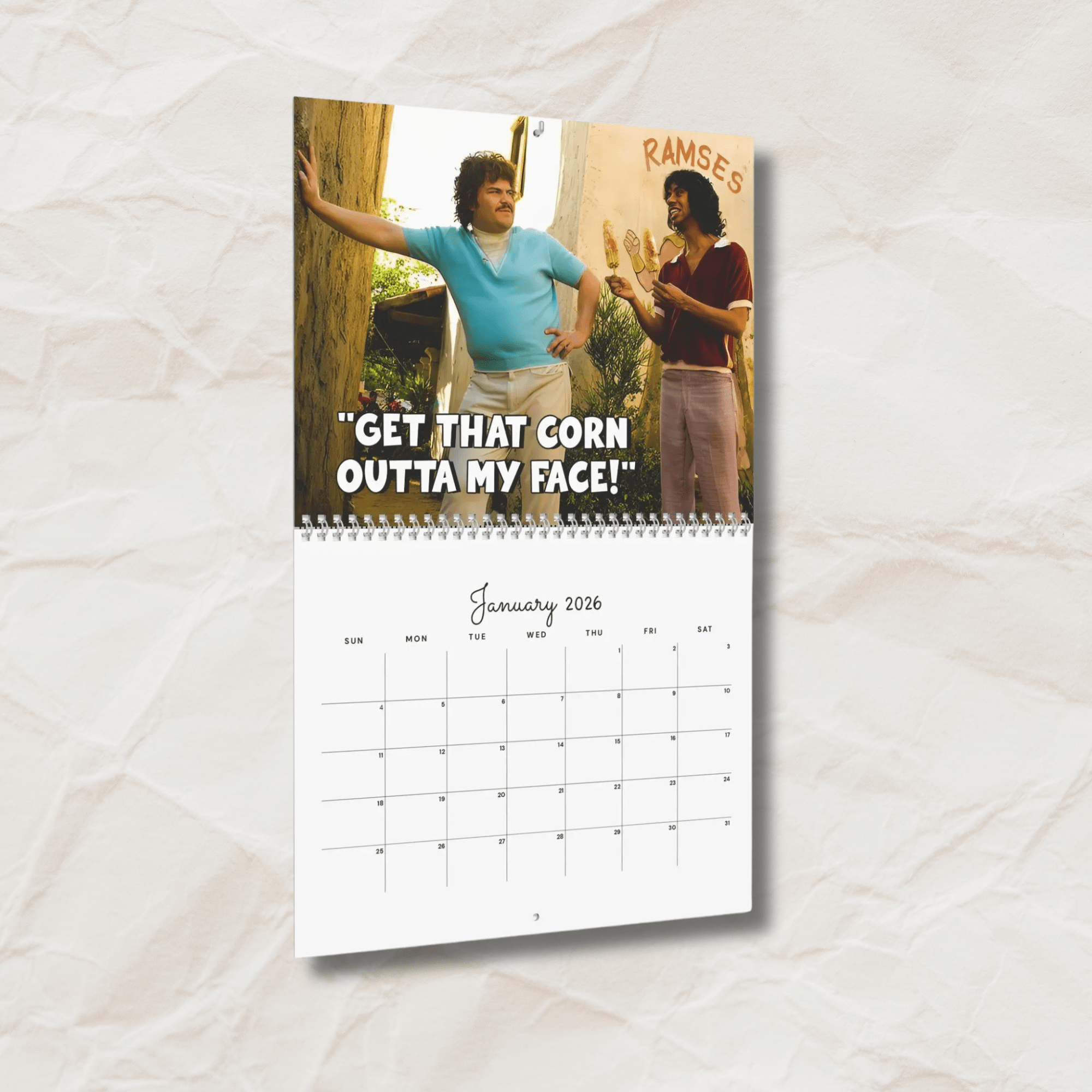 Nacho Libre 2026 Calendar - Image 2