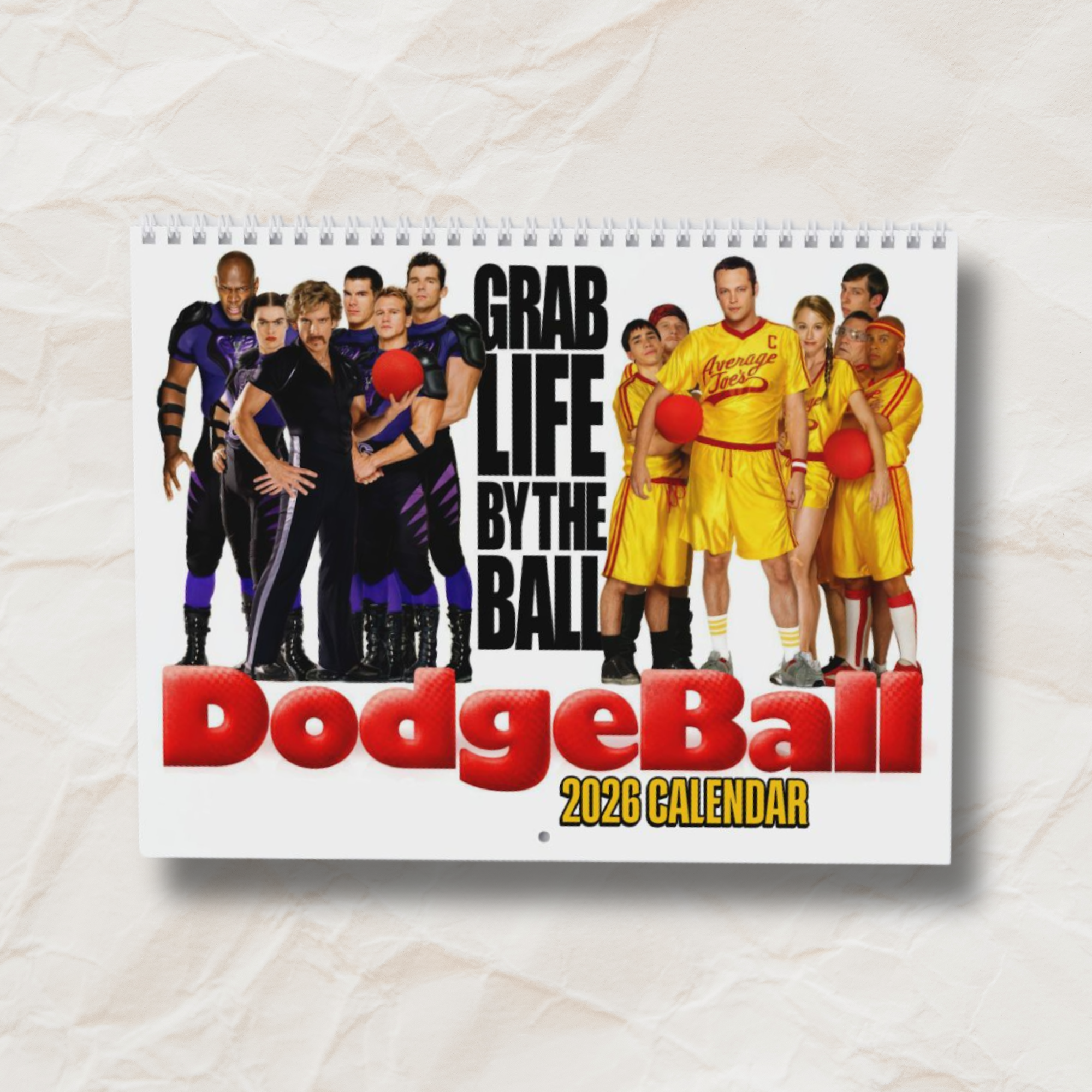 DodgeBall Movie 2026 Calendar