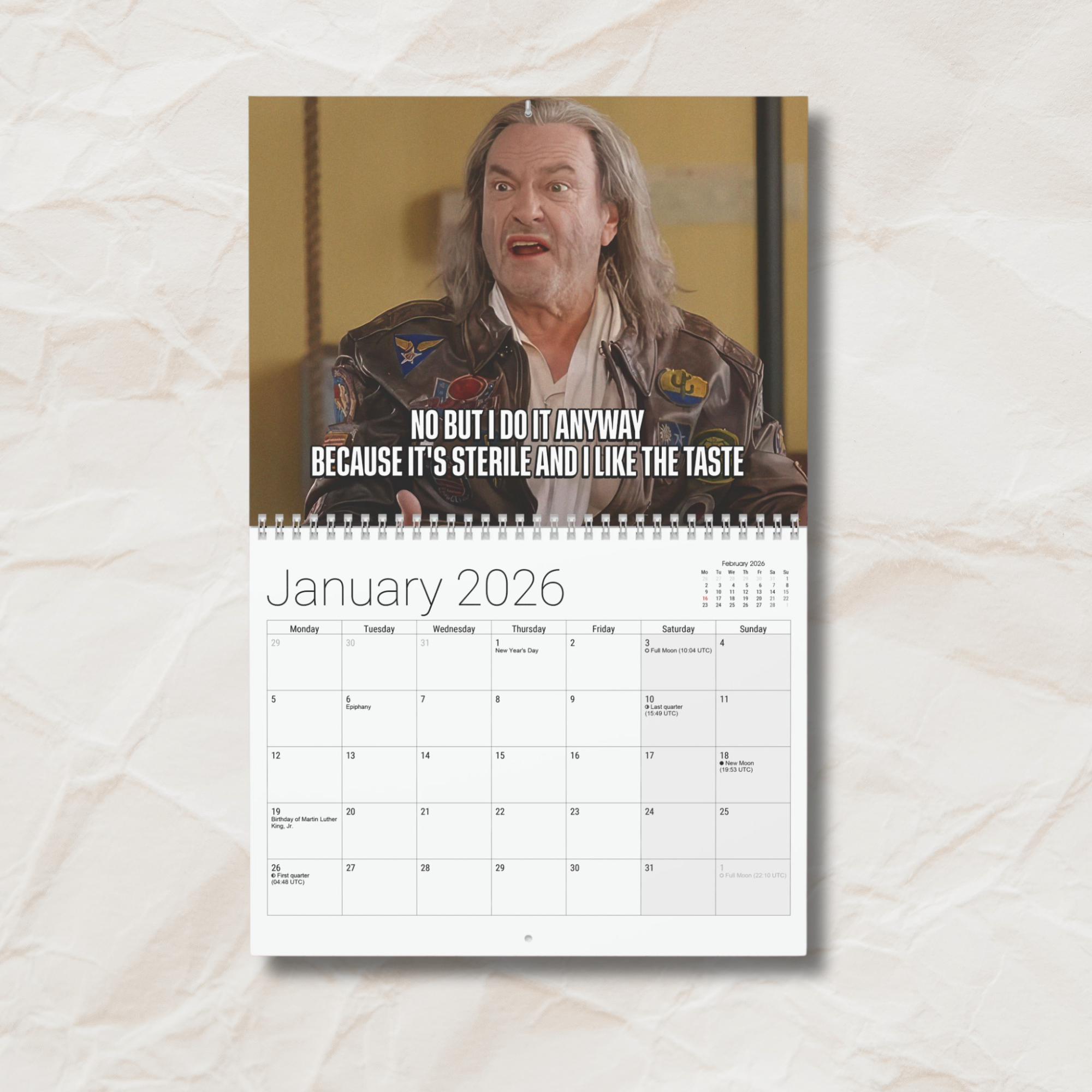 DodgeBall Movie 2026 Calendar - Image 2