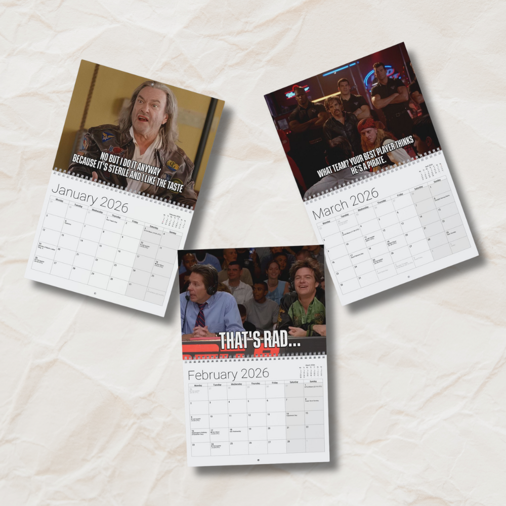 DodgeBall Movie 2026 Calendar - Image 3