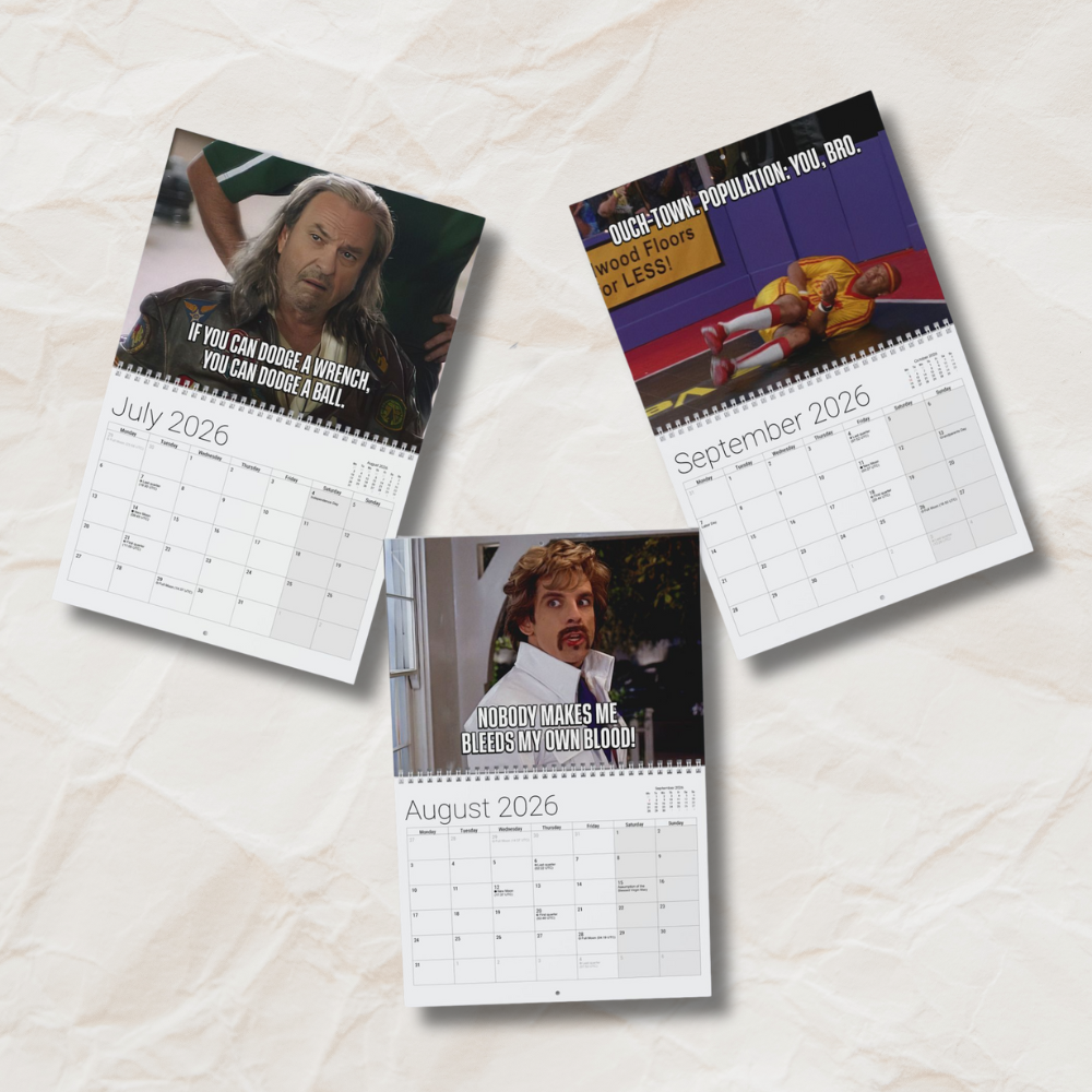 DodgeBall Movie 2026 Calendar - Image 5