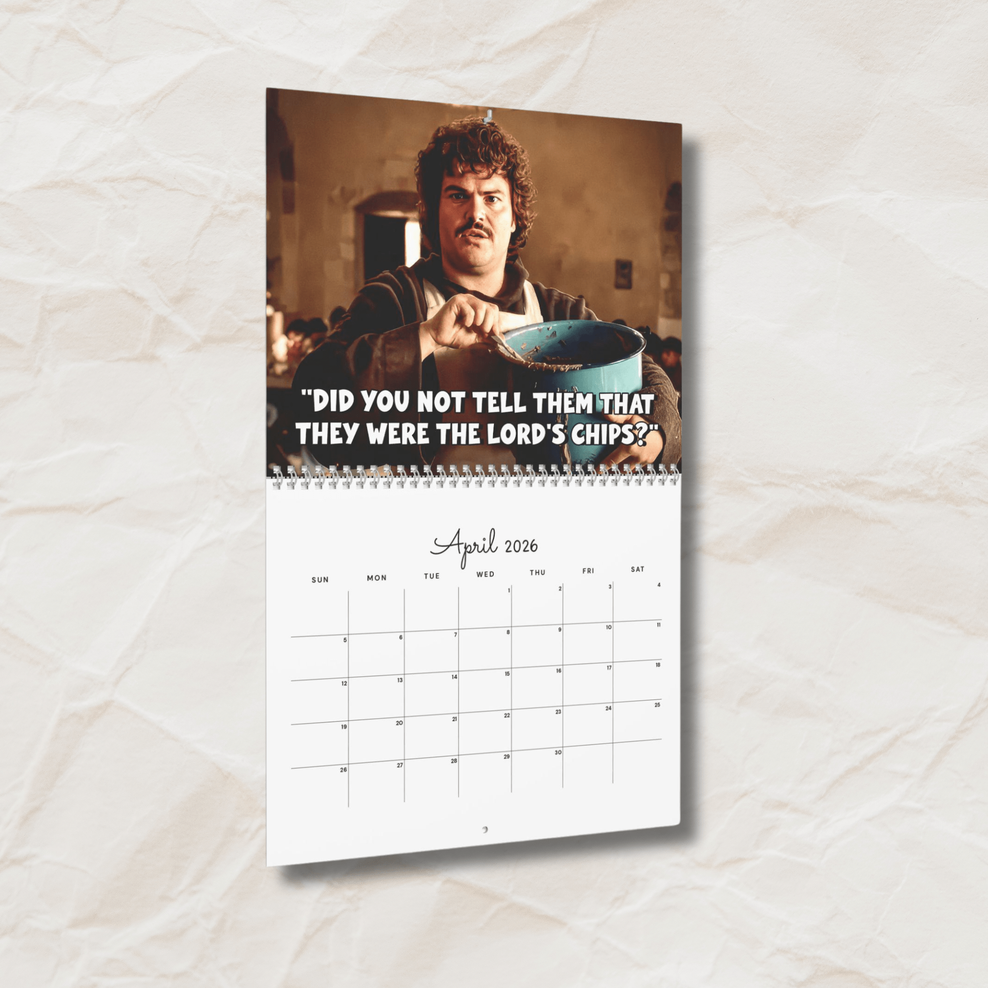 Nacho Libre 2026 Calendar - Image 4