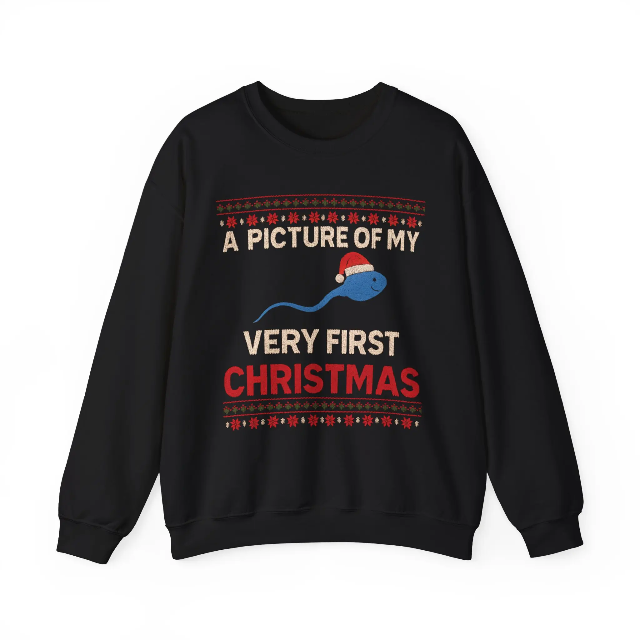 A Picture Of My Very First Christmas Sweatshirt