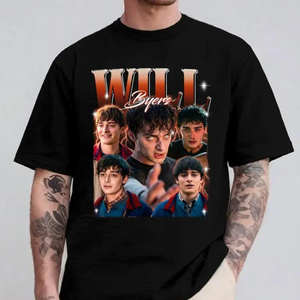 Will Byers Stranger Things Season 5 Bootleg Shirt
