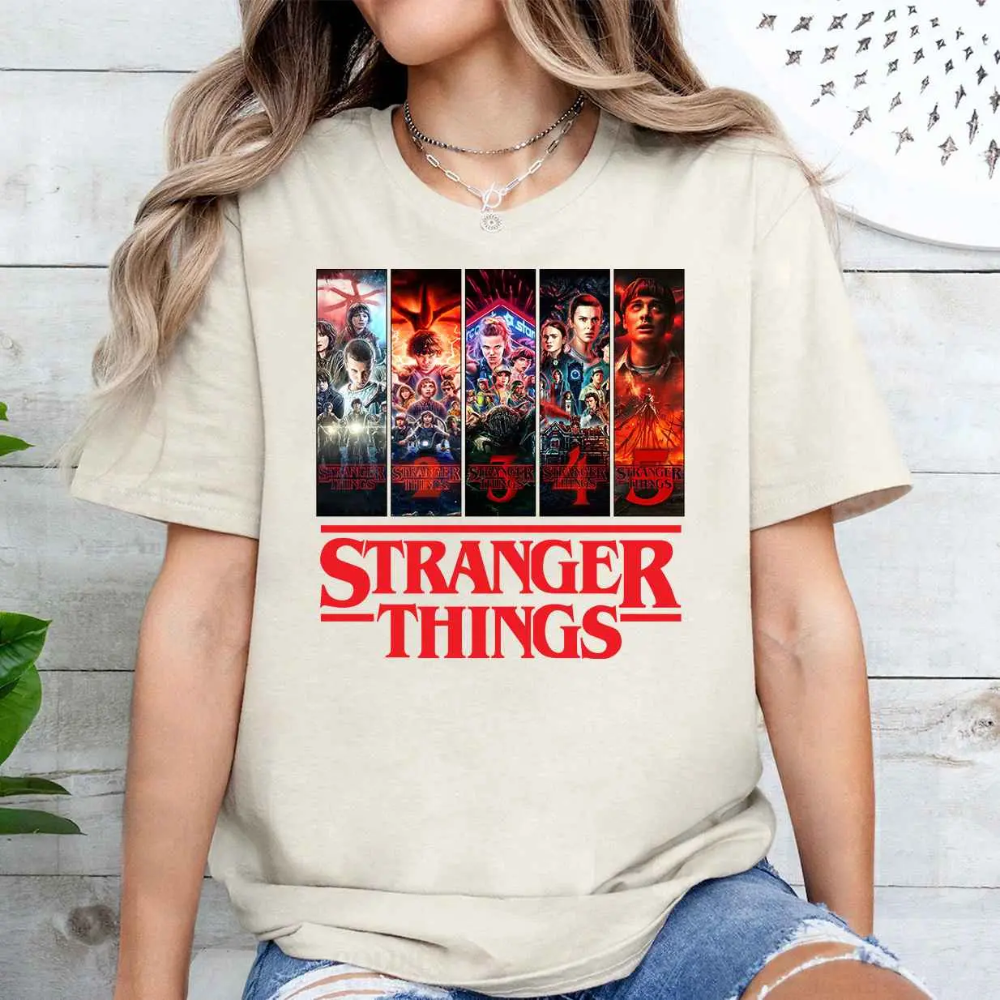 Stranger Things Season 1 to Season 5 Shirt