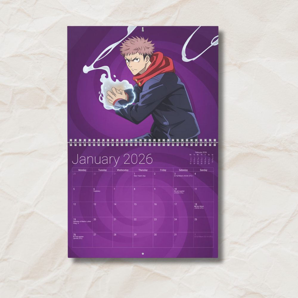 Jujutsu Kaisen 2026 Calendar - Image 2