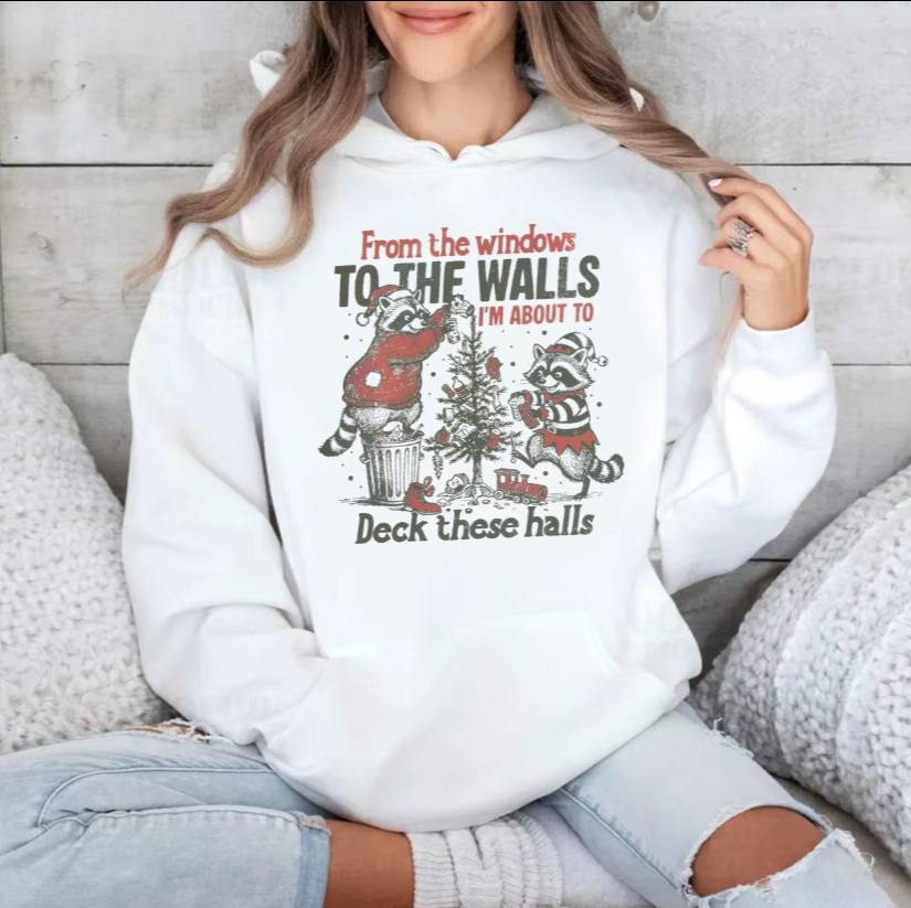 From The Windows To The Walls Deck These Halls Shirt