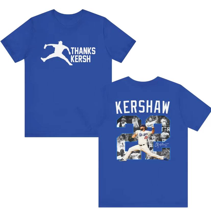 Thank You Kershaw Unisex Shirt