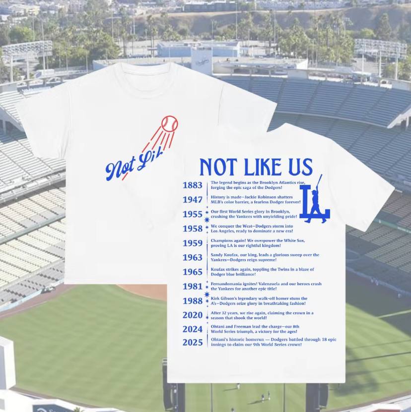 2025 They Not Like Us Champion Unisex Shirt