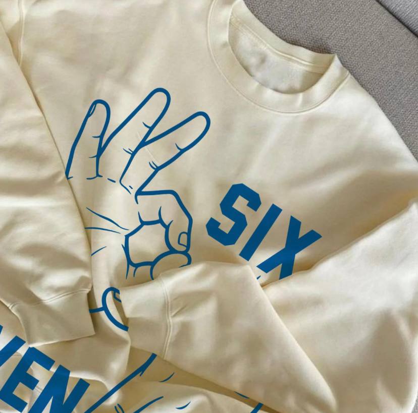 Six Seven Baseball Unisex Shirt - Image 4