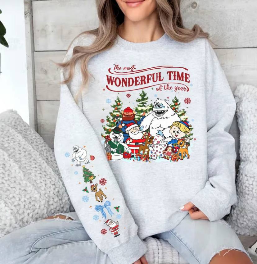 The Most Wonderful Time Xmas Shirt - Image 3