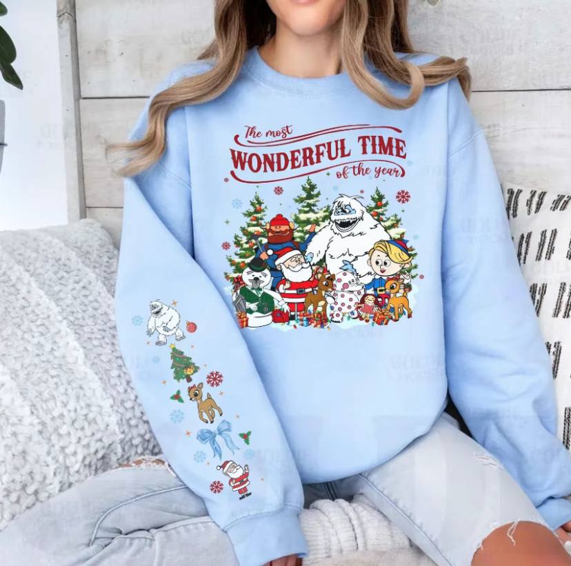 The Most Wonderful Time Xmas Shirt