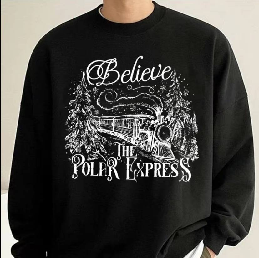 Believe The Polar Express Christmas Shirt - Image 2