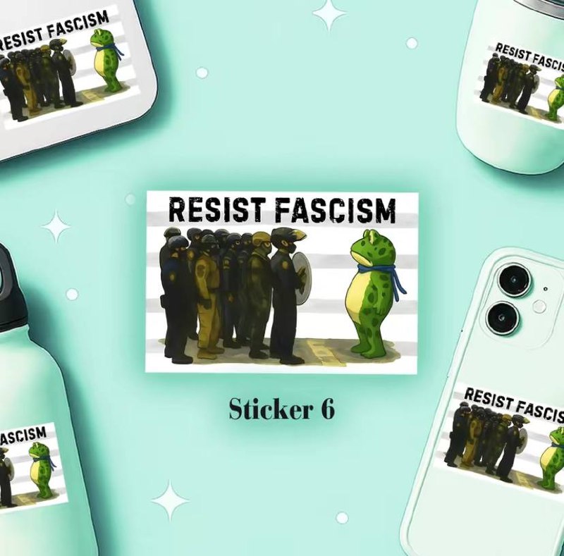 Portland Frog Sticker - Image 12