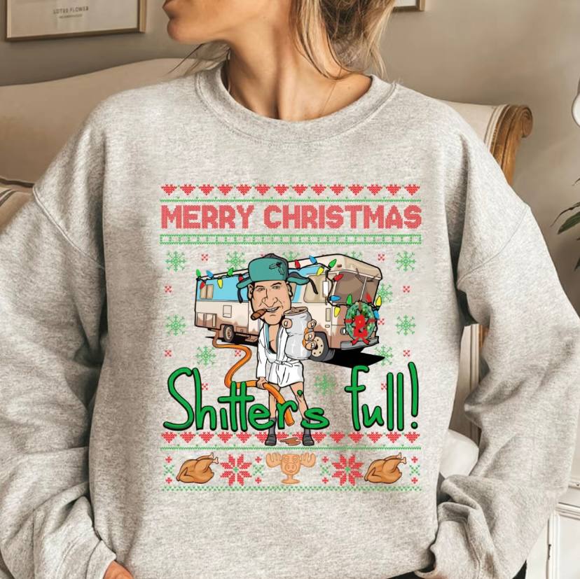 Merry Christmas Sh!tters Full Shirt