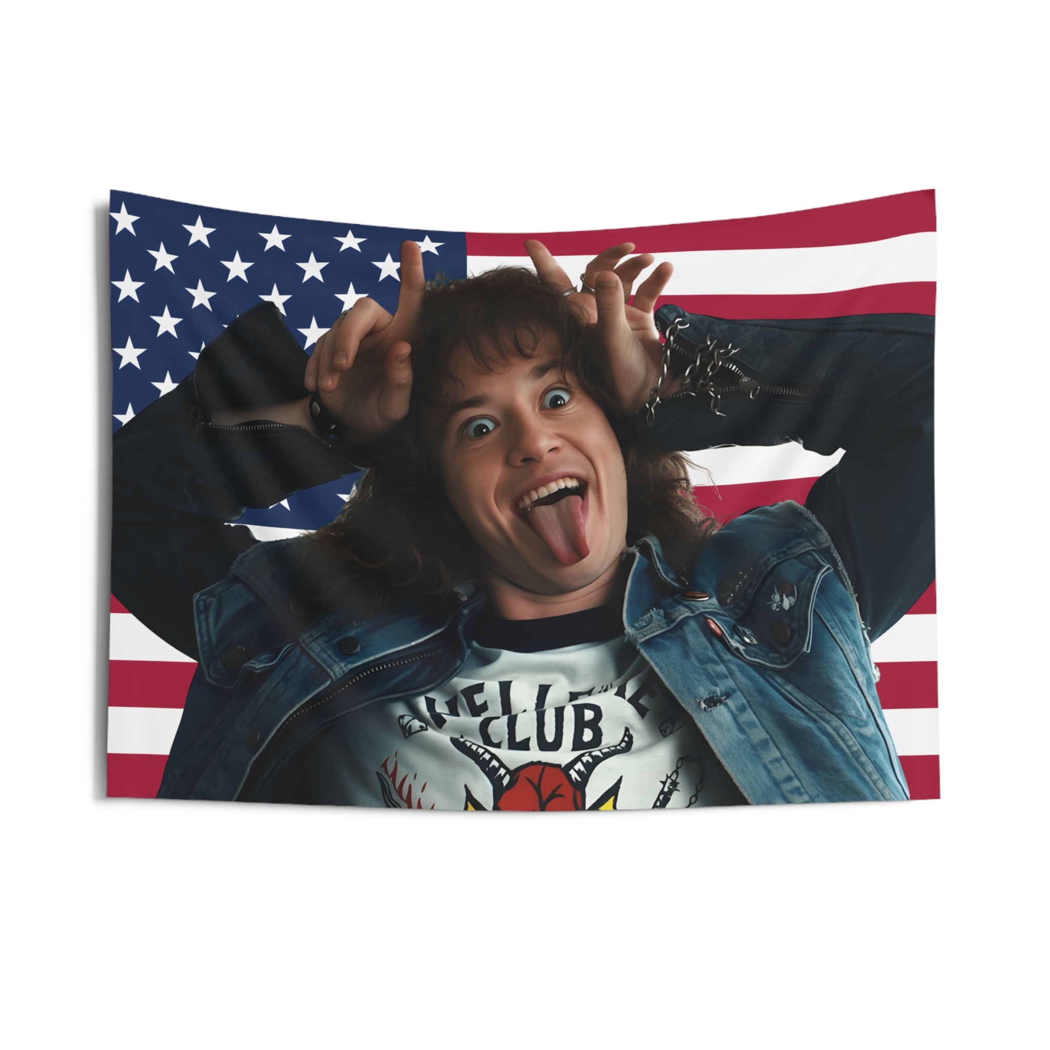 Stranger Characters Flag - Image 12