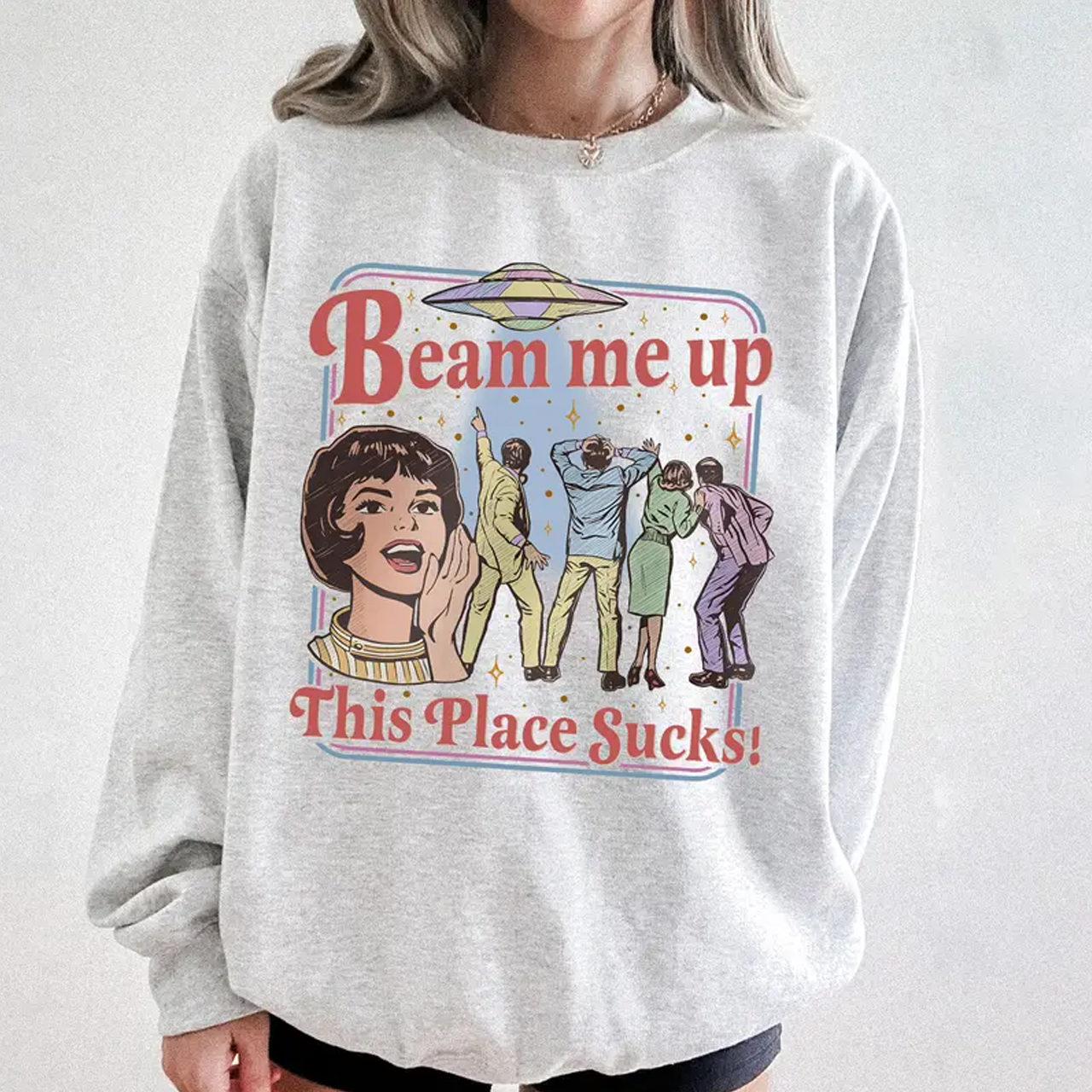 Beam Me Up This Place Sucks ST Shirt