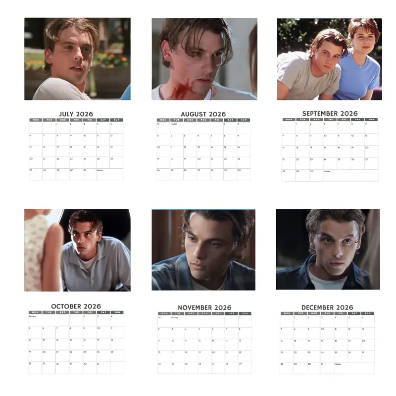 Skeet Ulrich Billy Loomis 2026 Calendar - Image 3