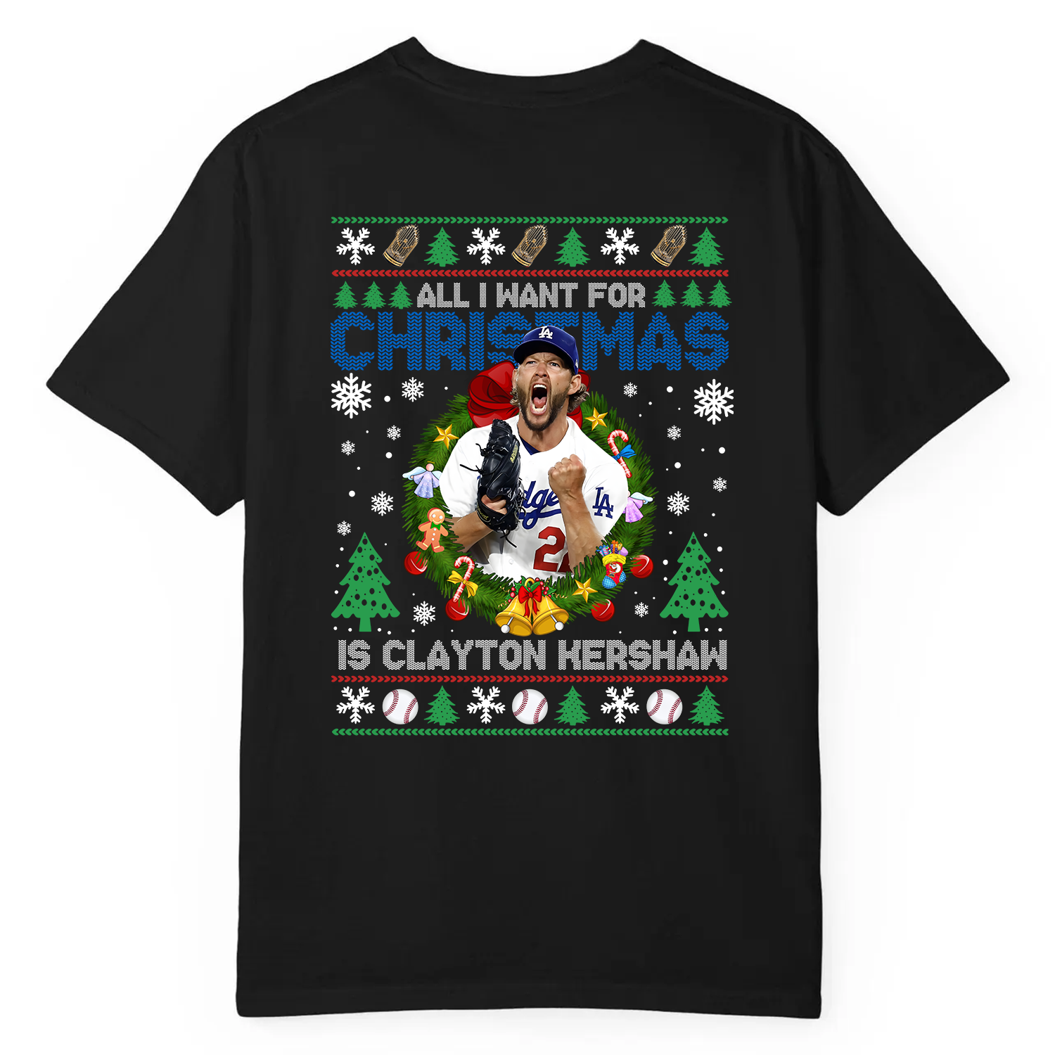 Kershaw Christmas Unisex Shirt - Image 3