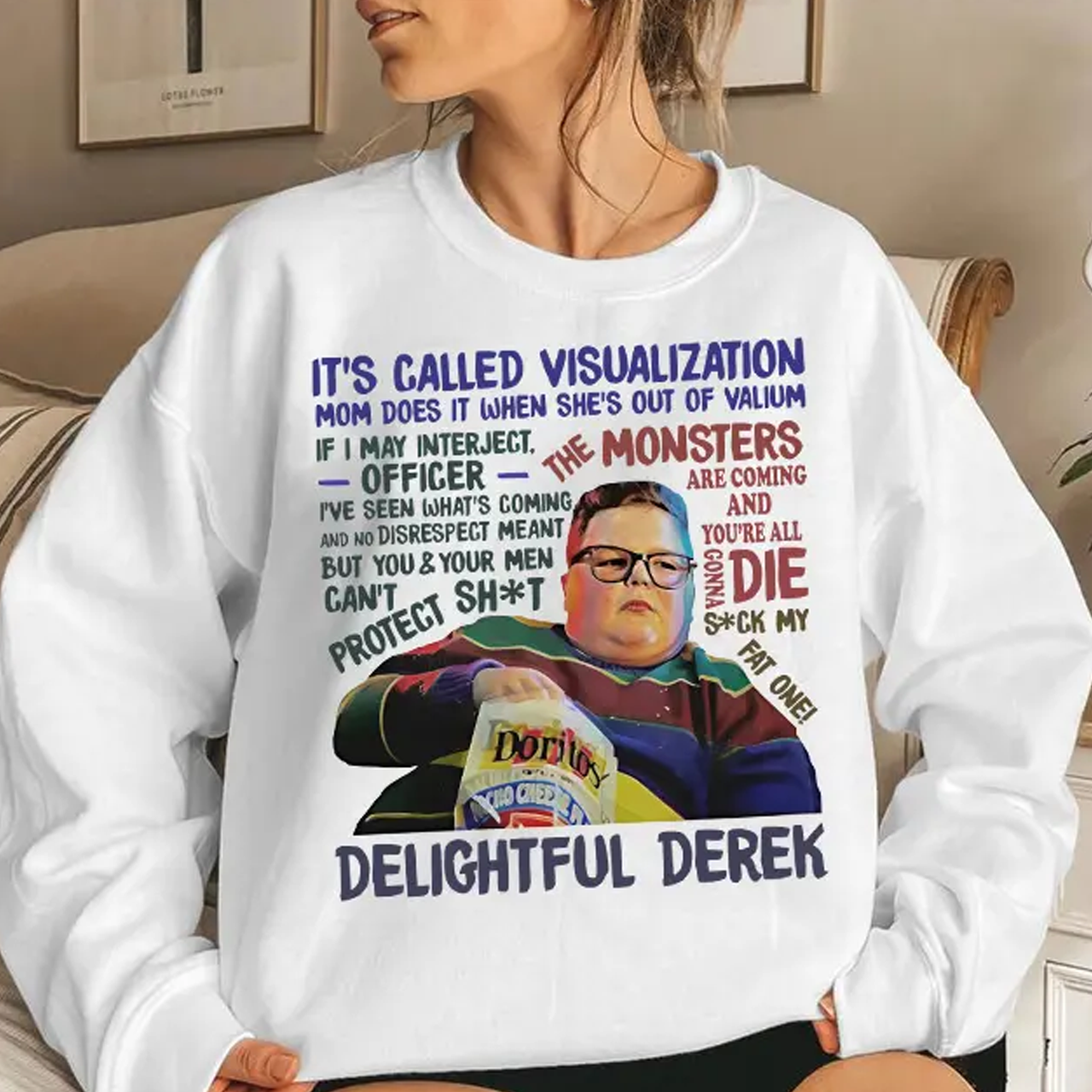 Delightful Derek Quote ST Unisex Shirt