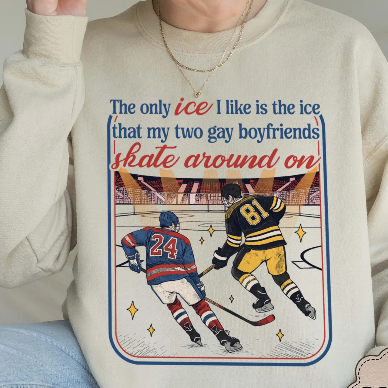 The Only Ice I like HT Hockey Shirt