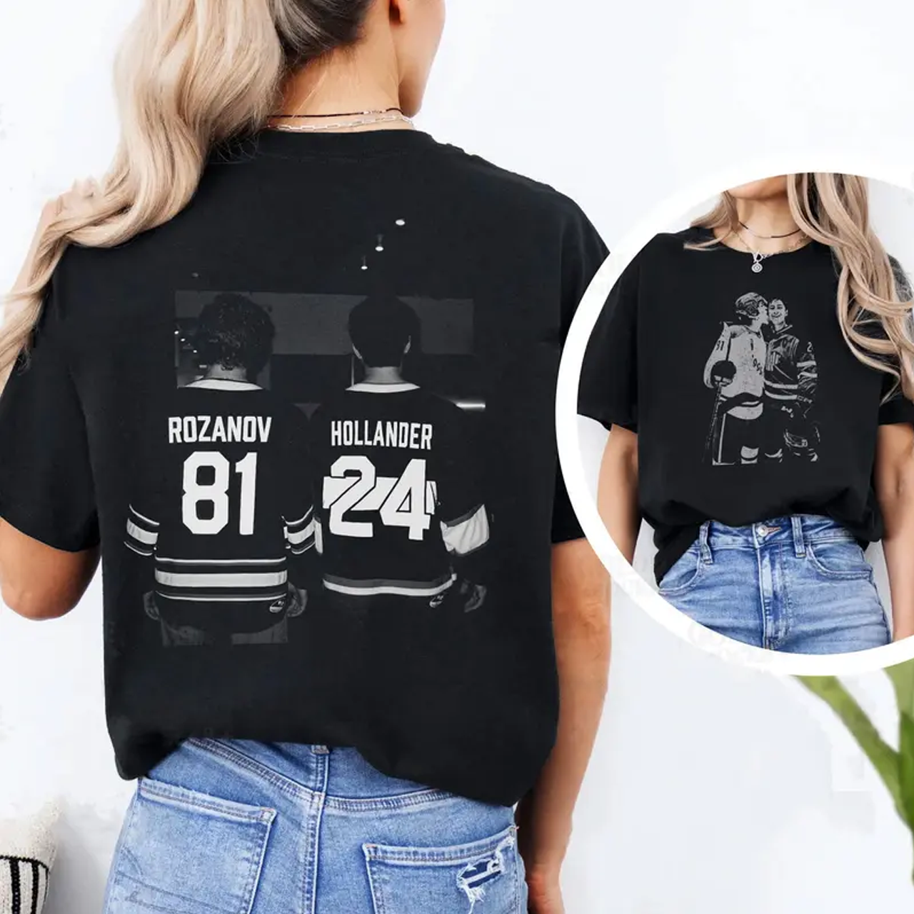 Vintage Hollander Rozanov Hockey 2 Side Shirt