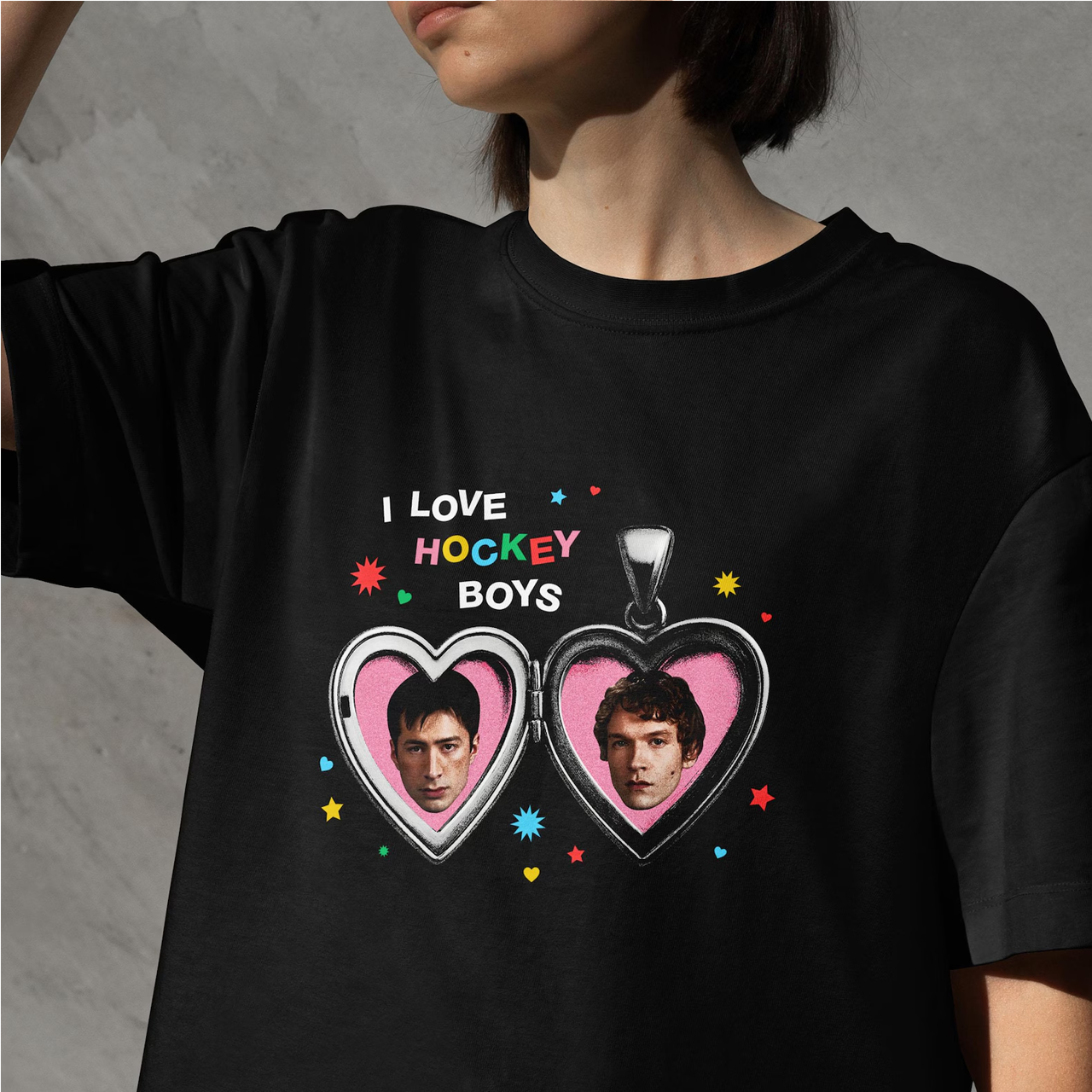 I Love Hockey Boys Hollander & Rozanov Unisex Shirt