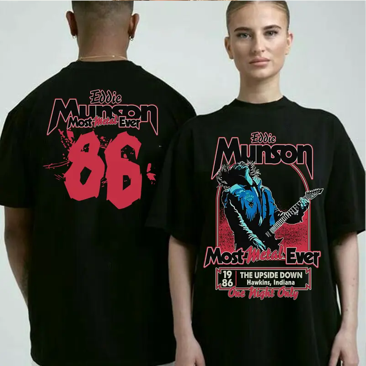 Eddie Munson Hellfire Club 2 Sides Unisex Shirt