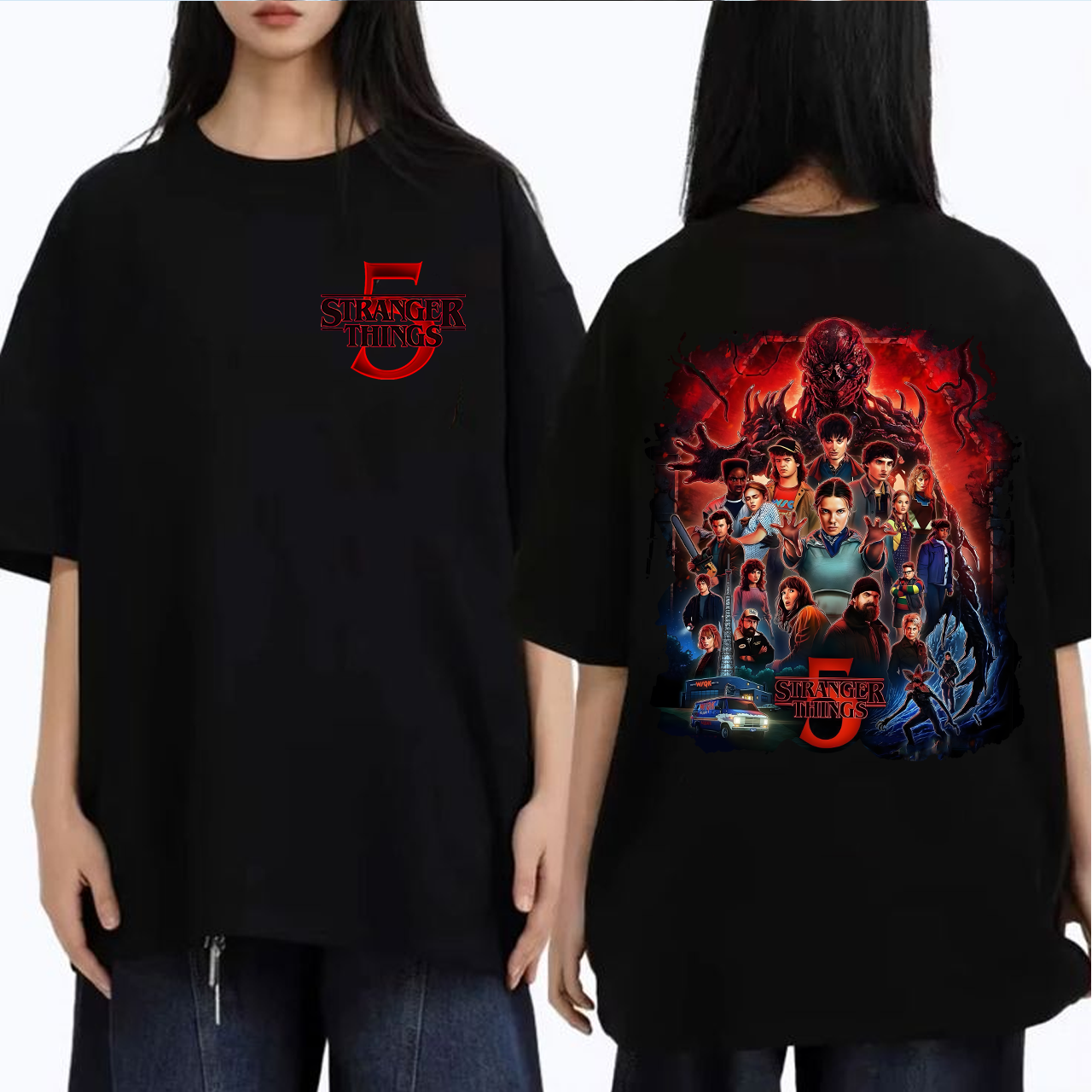 Stranger Season 5 2 Side Unisex Shirt