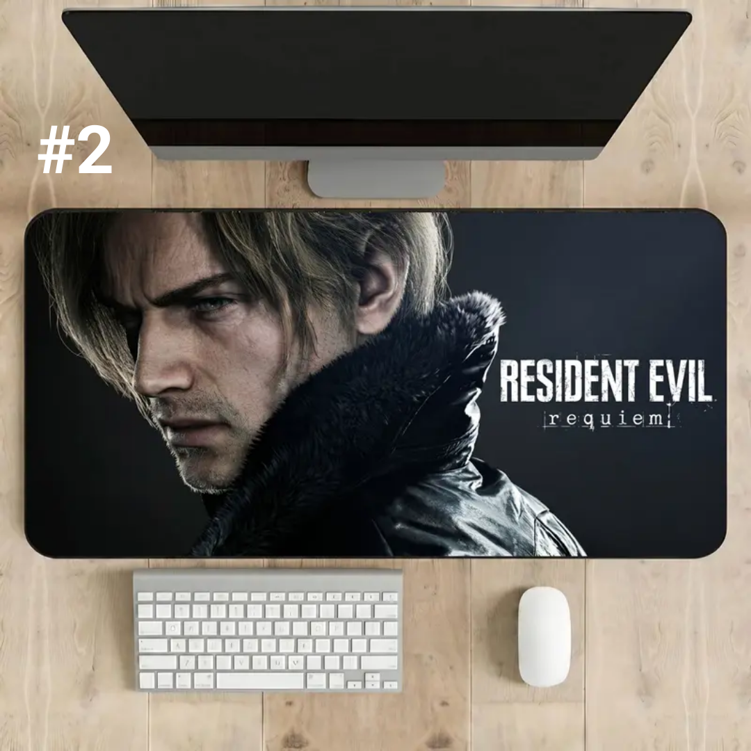Resident E Leon S. Kennedy Gaming Desk Mat - Image 2