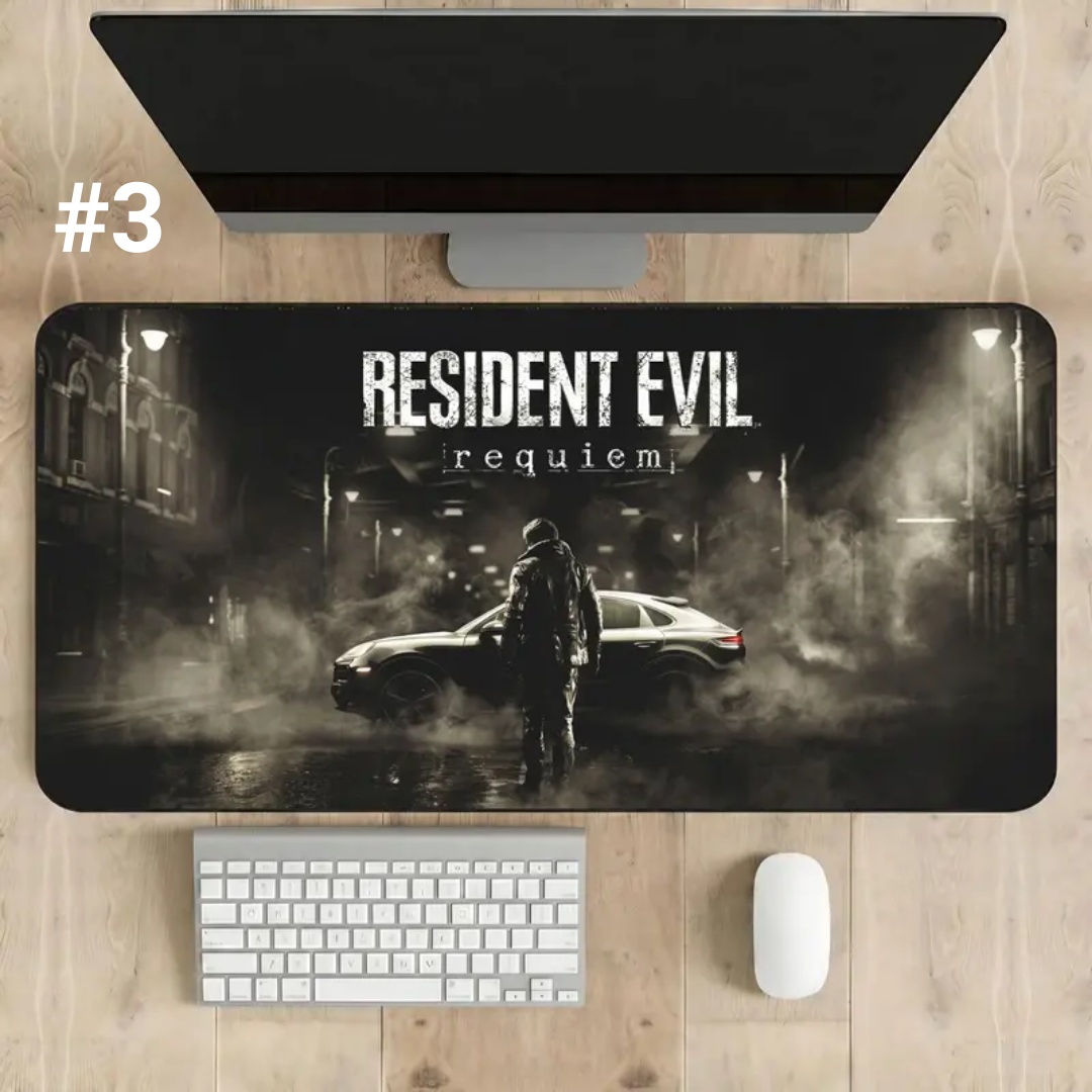 Resident E Leon S. Kennedy Gaming Desk Mat - Image 3