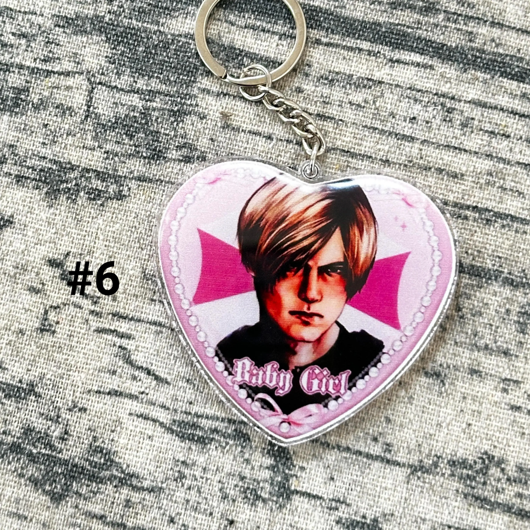 Leon kennedy RE9 Key Rings - Image 7