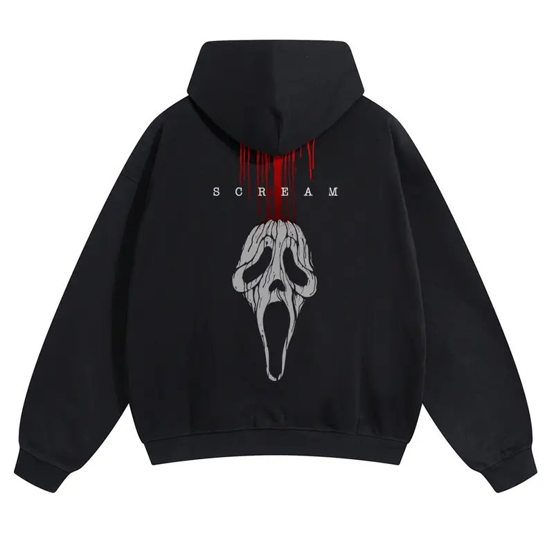 Scream Unisex Streetwear 80s 90s Graphic Shirt