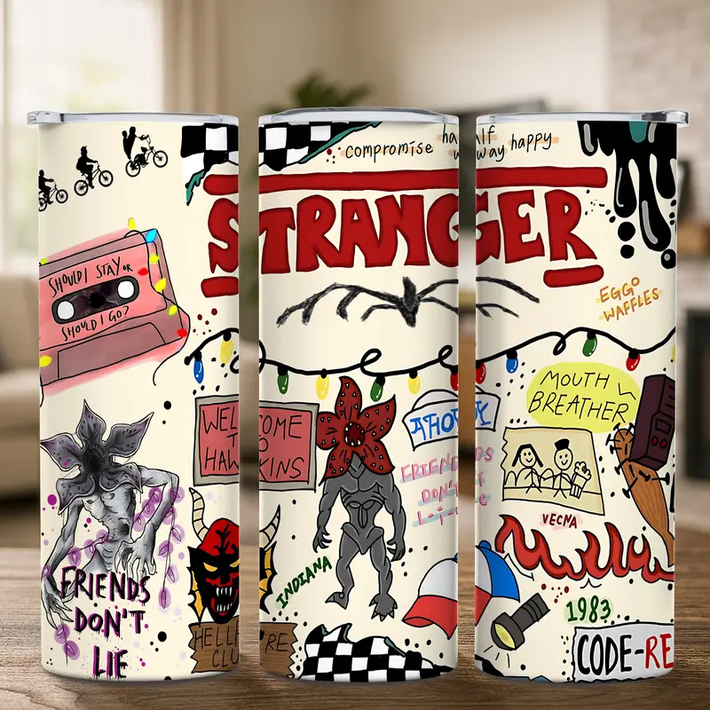20oz Stranger Skinny Tumbler Cup
