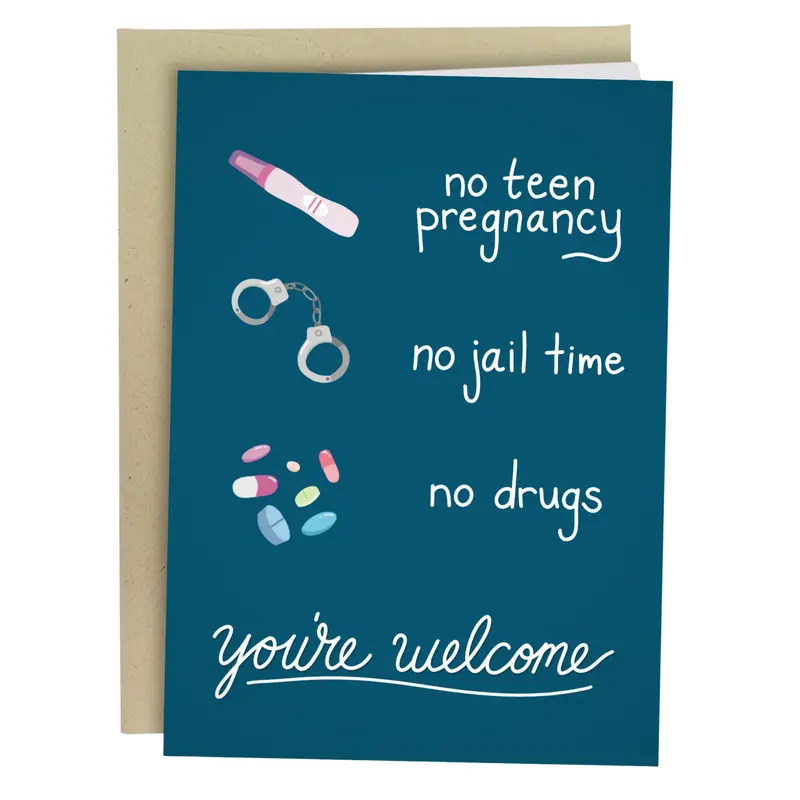 Funny Mother's Day Card for Mom Greeting Card