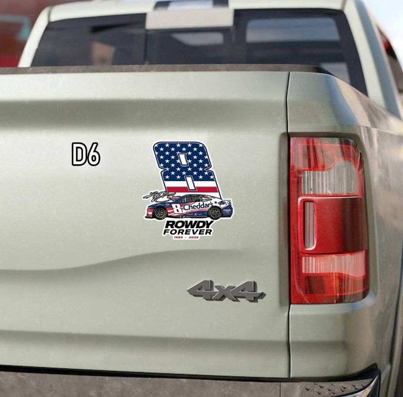 RIP Kyle Buschh 18 Sticker - Image 5