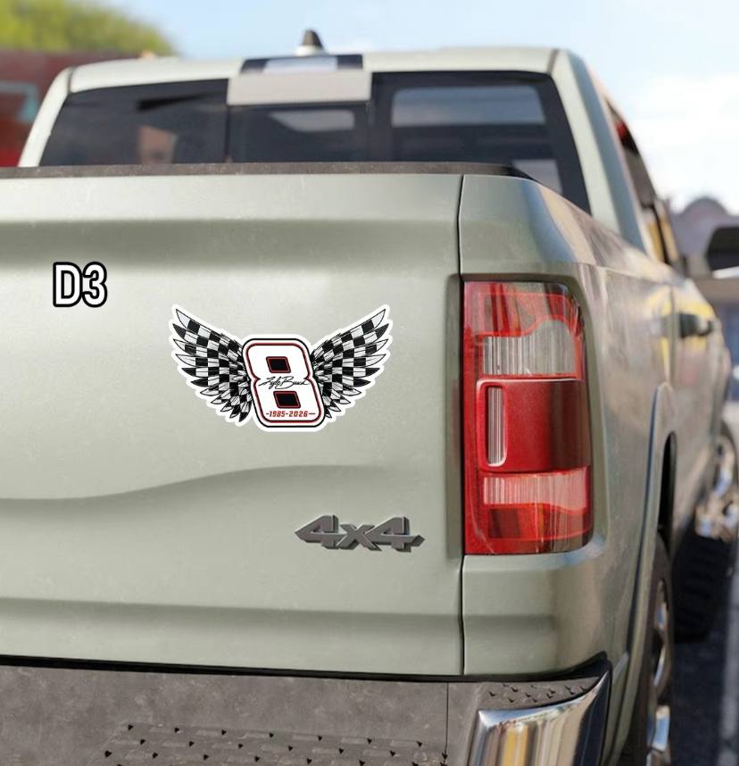 RIP Kyle Buschh 18 Sticker - Image 4