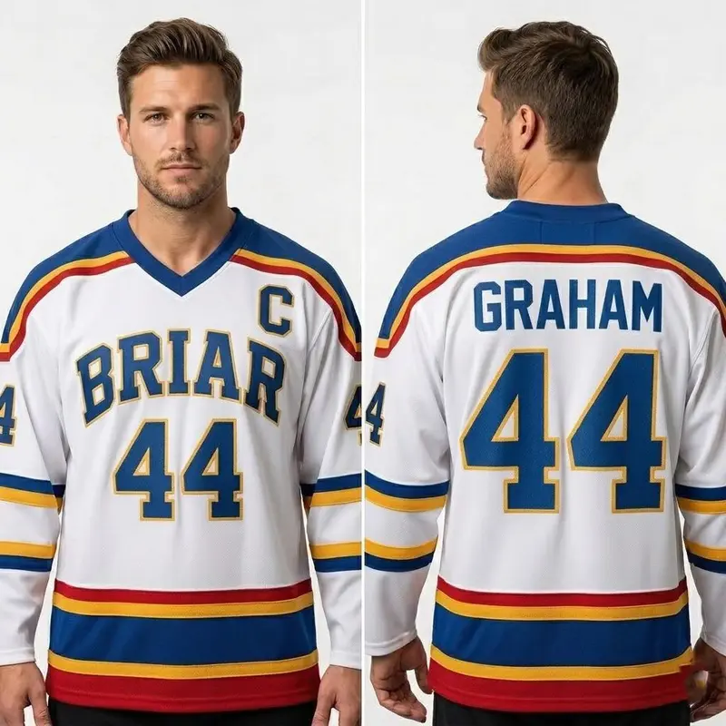 Briar U Hockey Jersey, Graham 44 Shirt