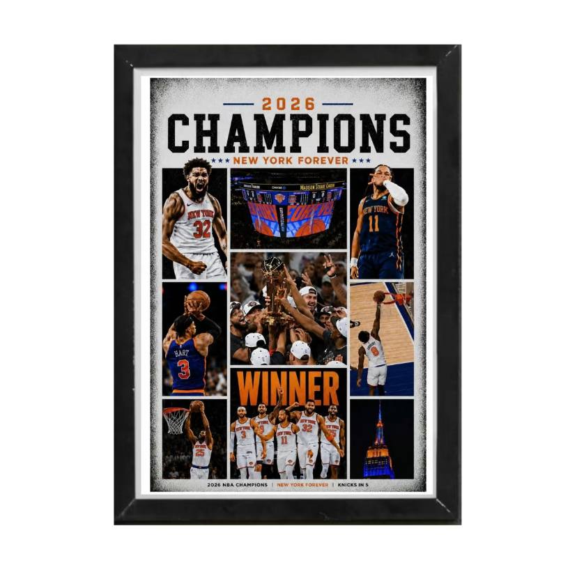 Knickss NYC Champions Wall Art Poster - Image 2