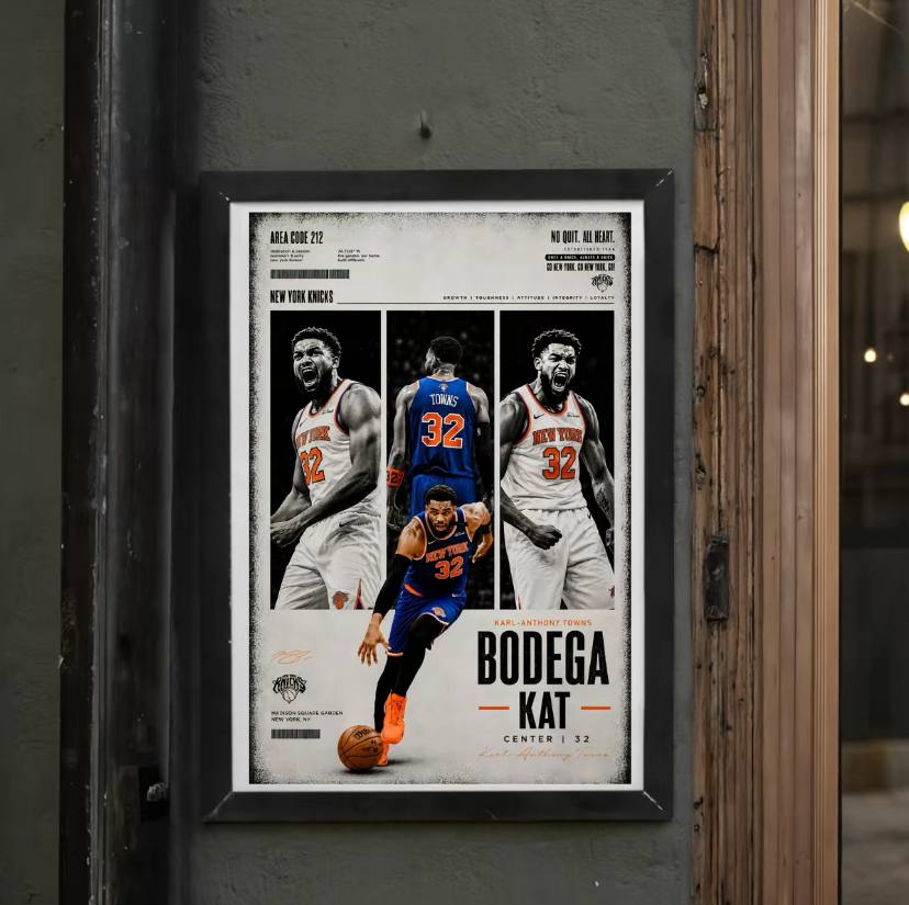 Knickss NYC Champions Wall Art Poster - Image 4