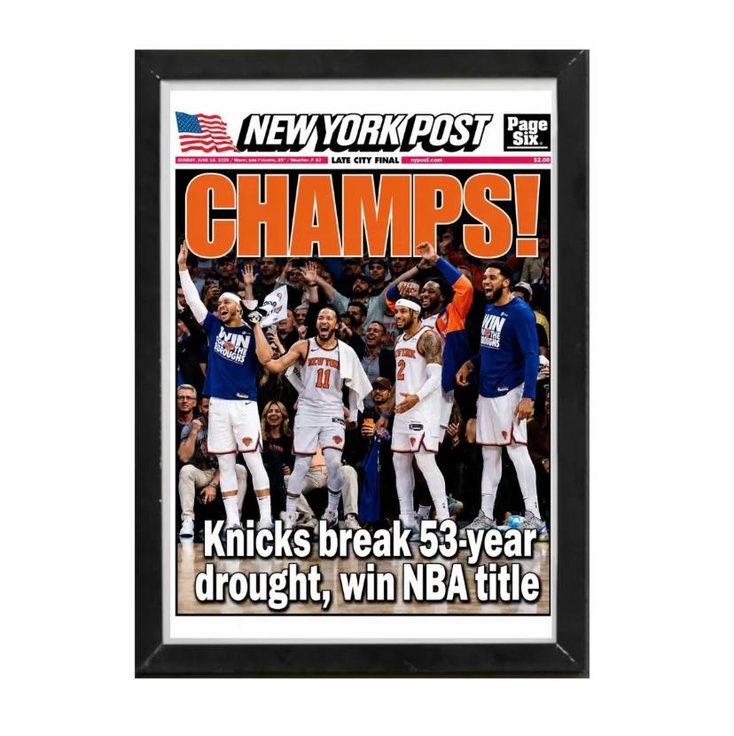 Knickss NYC Champions Wall Art Poster - Image 5
