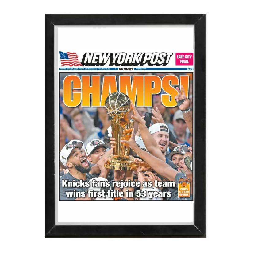 Knickss NYC Champions Wall Art Poster - Image 6