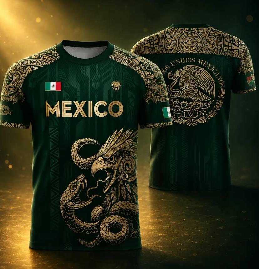 Green Mexico Football Jersey