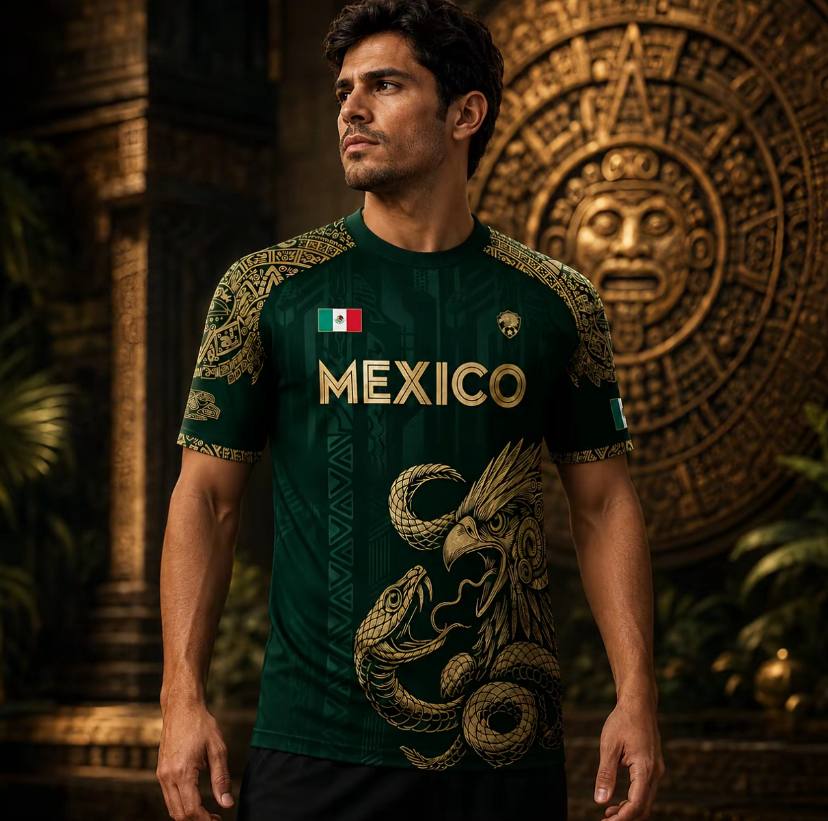 Green Mexico Football Jersey - Image 2